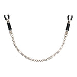 Silver Nipple Clamps With Chain